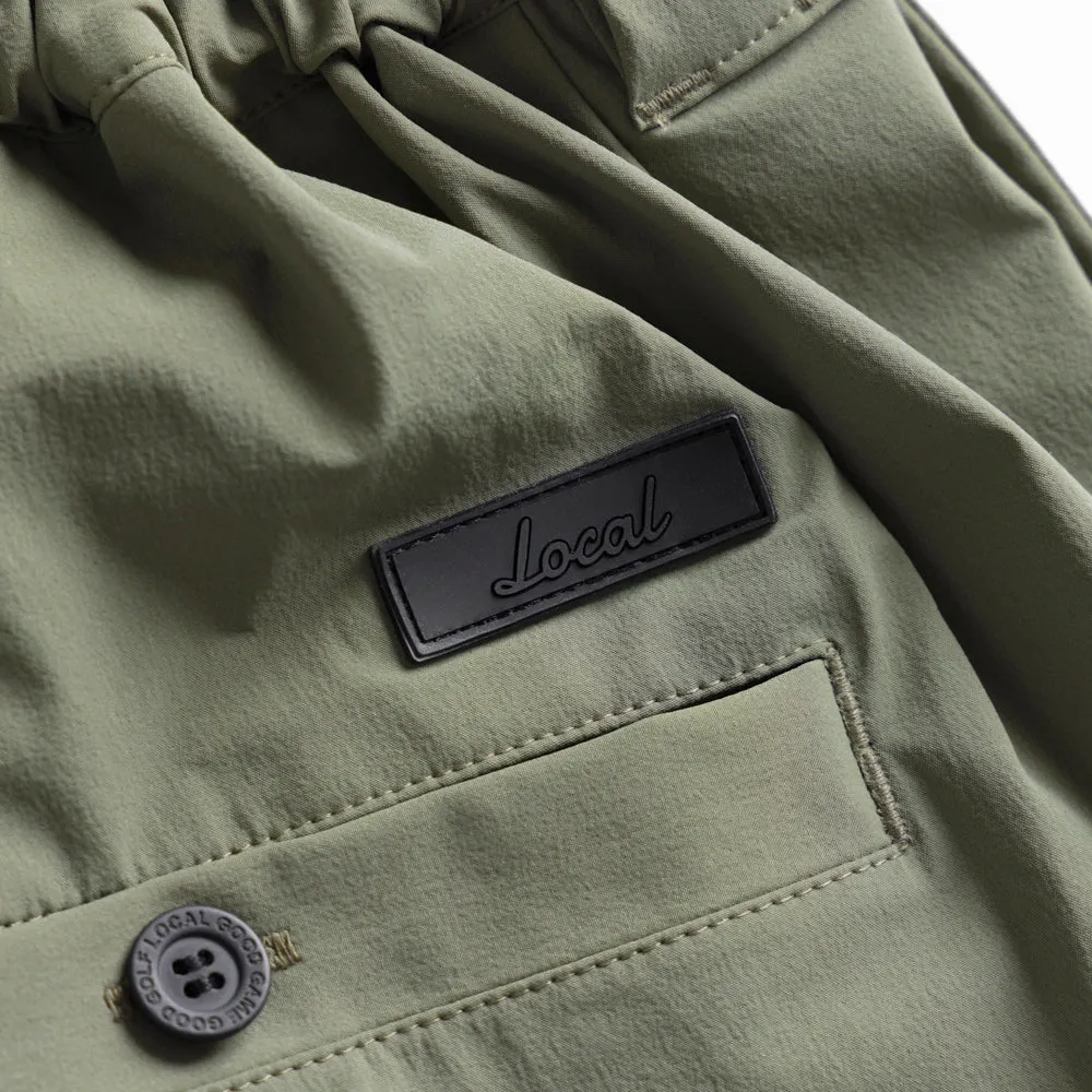 Ankle-cut Wide Easy PANTS | CORDURA | Green