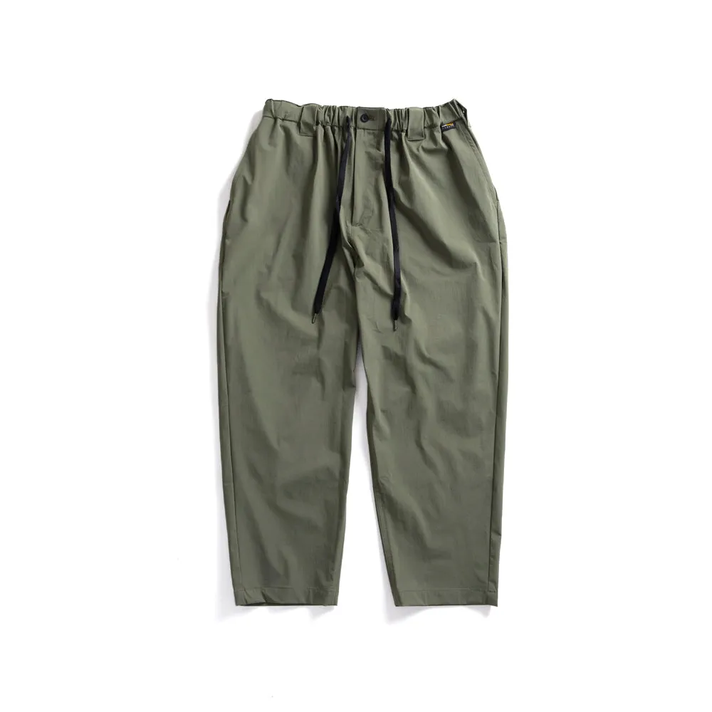 Ankle-cut Wide Easy PANTS | CORDURA | Green
