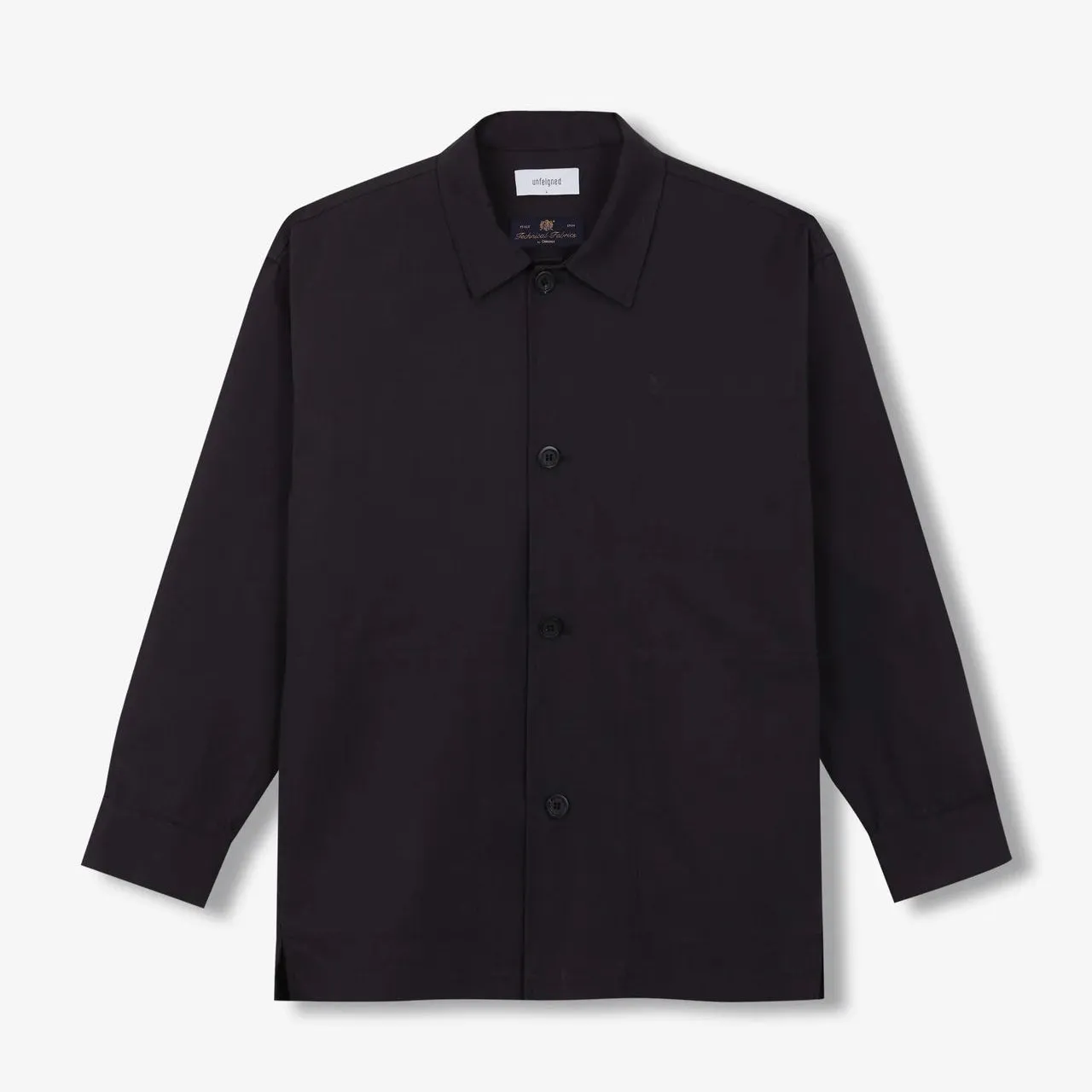 Blue Graphite Oversized Work Jacket