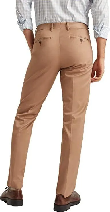 Bonobos Men's Thursday True Khaki 34W x 32L Slim Stretch Weekday Warrior Pants