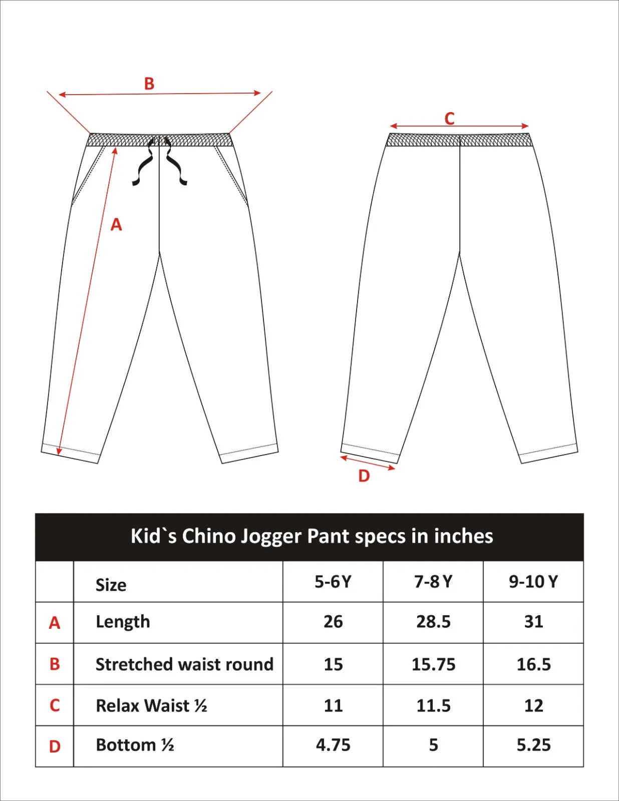 Boys Chino pants Dark blue