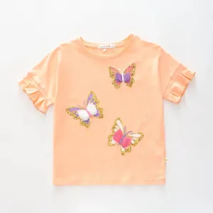 Butterfly Shimmer Top