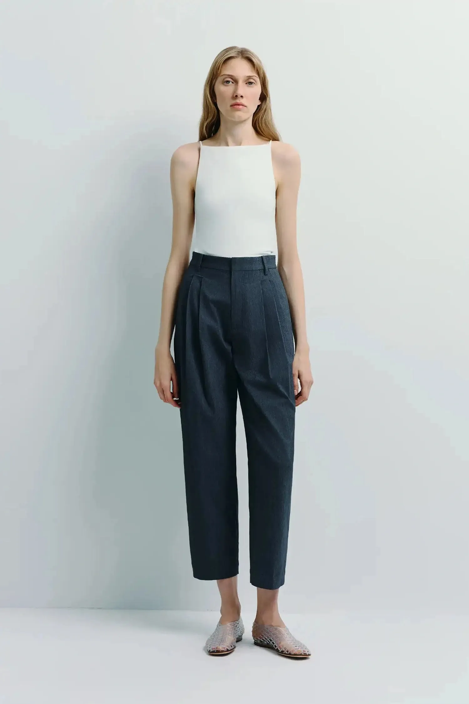 Campagne Pleated Tapered Pant