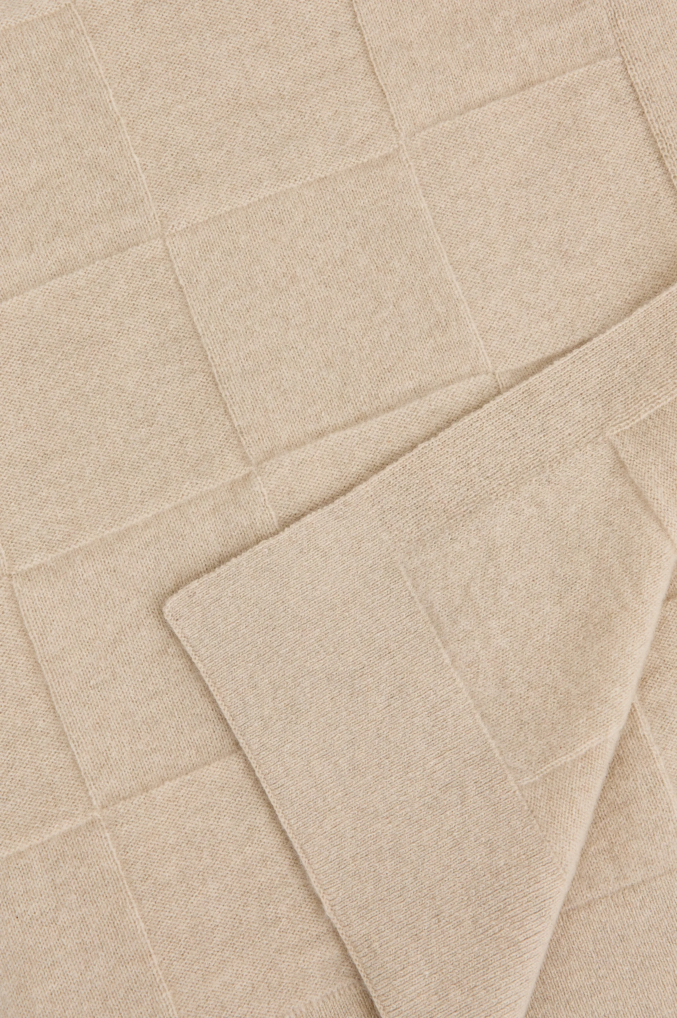 CASHMERE THROW - ALABASTER