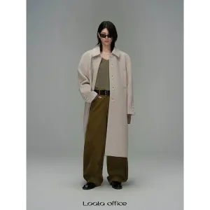 Classic Beige Overcoat