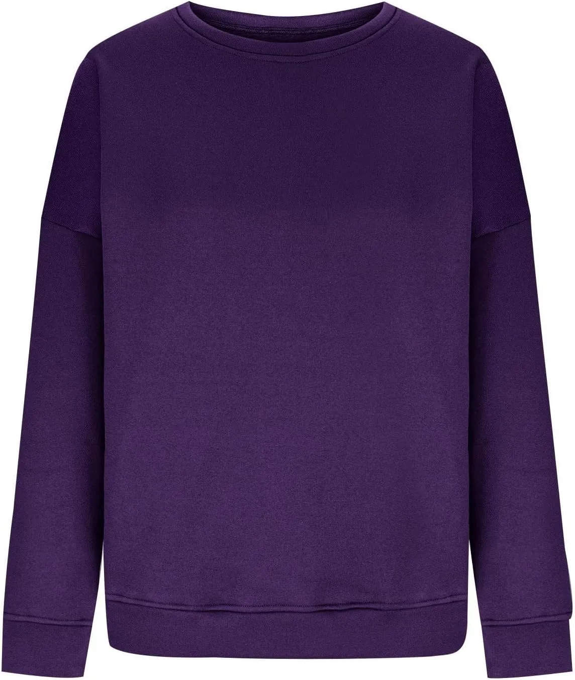 Crewneck Sweatshirts Women Long Sleeve Fleece Pullover Tops Y2K Hoodies Fall Sweater Cute Clothes For Teen Girls