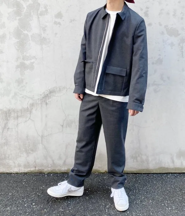 DIGAWEL/SLIM EASY PANTS (C.GRAY)