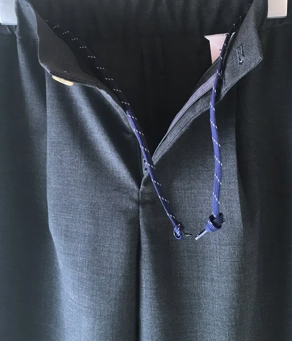 DIGAWEL/SLIM EASY PANTS (C.GRAY)