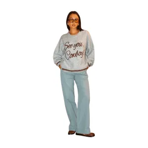 Easy Plaid Lounge Pants - Blue