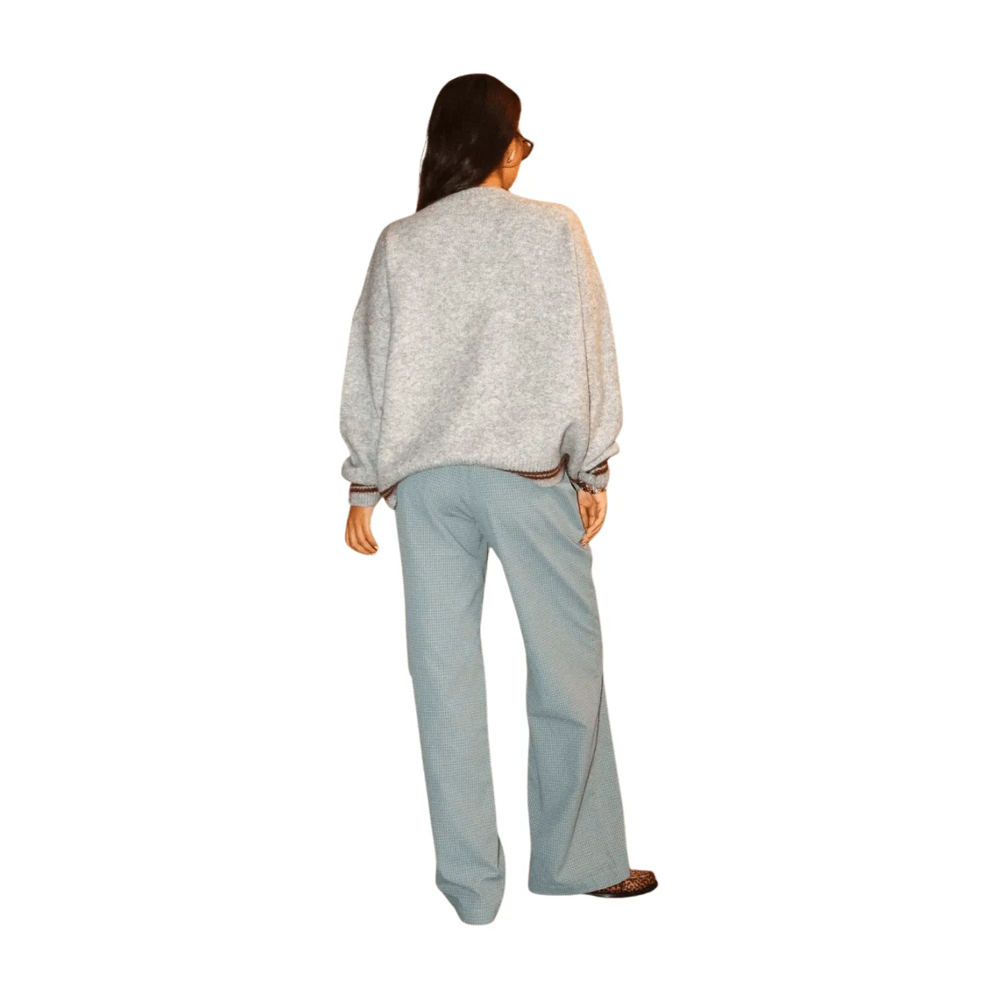 Easy Plaid Lounge Pants - Blue
