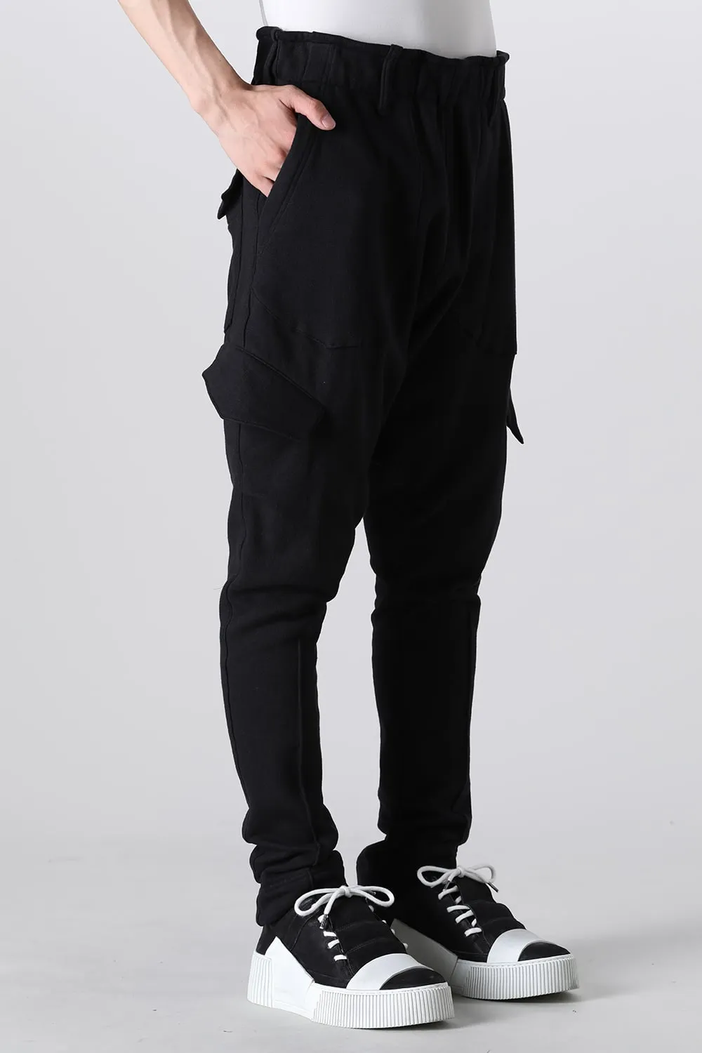 Easy Saruel Pants Black