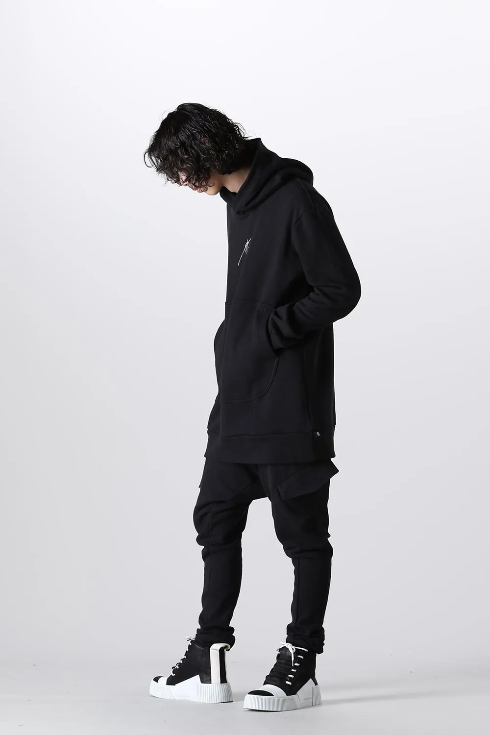 Easy Saruel Pants Black