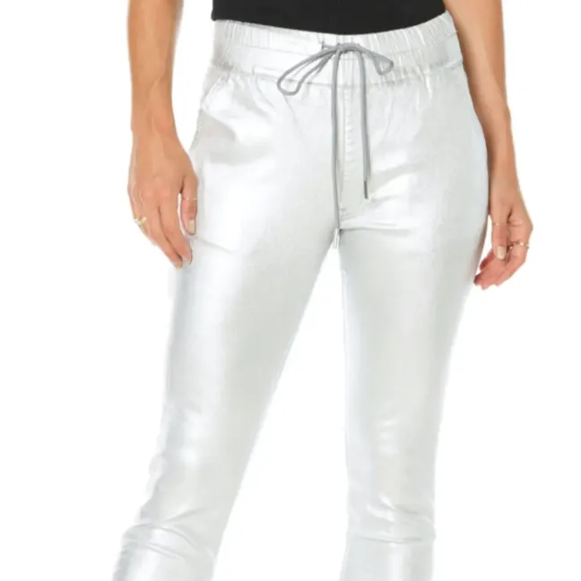 Easy Skinny Pant (Silver Foil)