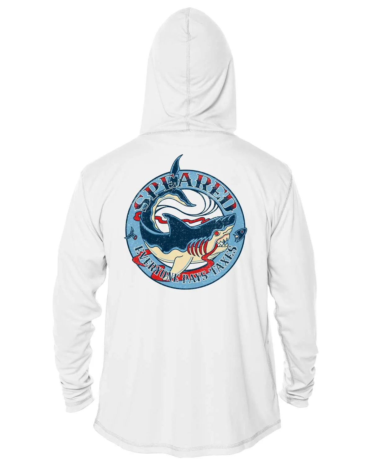 Everyone Pays Taxes UV UPF 50  Long Sleeve Hoodie