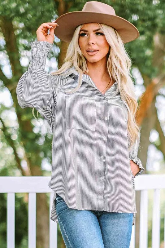 Fernanda Lantern Sleeve Shirt NEW