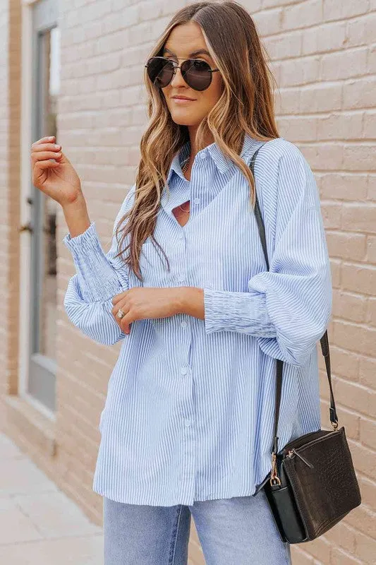 Fernanda Lantern Sleeve Shirt NEW