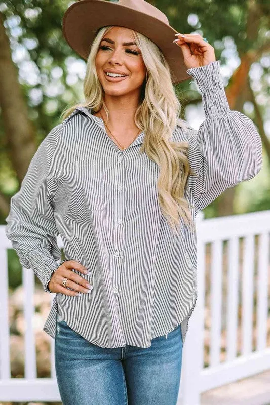 Fernanda Lantern Sleeve Shirt NEW