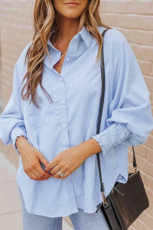 Fernanda Lantern Sleeve Shirt NEW