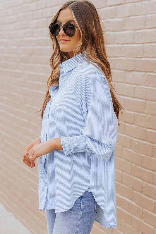 Fernanda Lantern Sleeve Shirt NEW