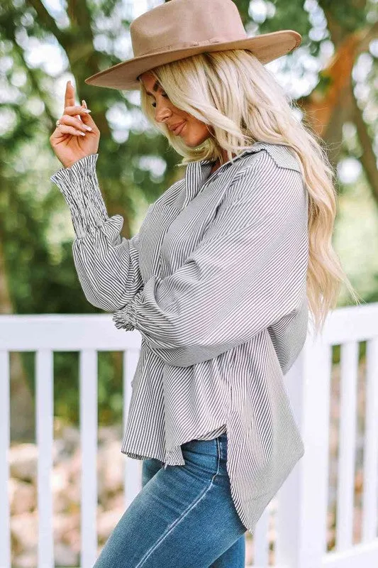 Fernanda Lantern Sleeve Shirt NEW