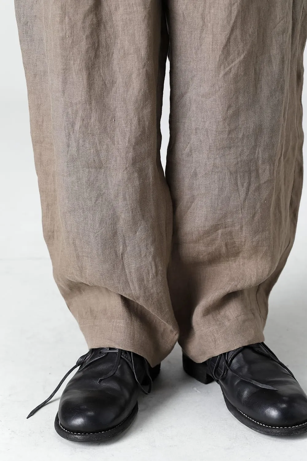 French Linen Easy Pants Khaki