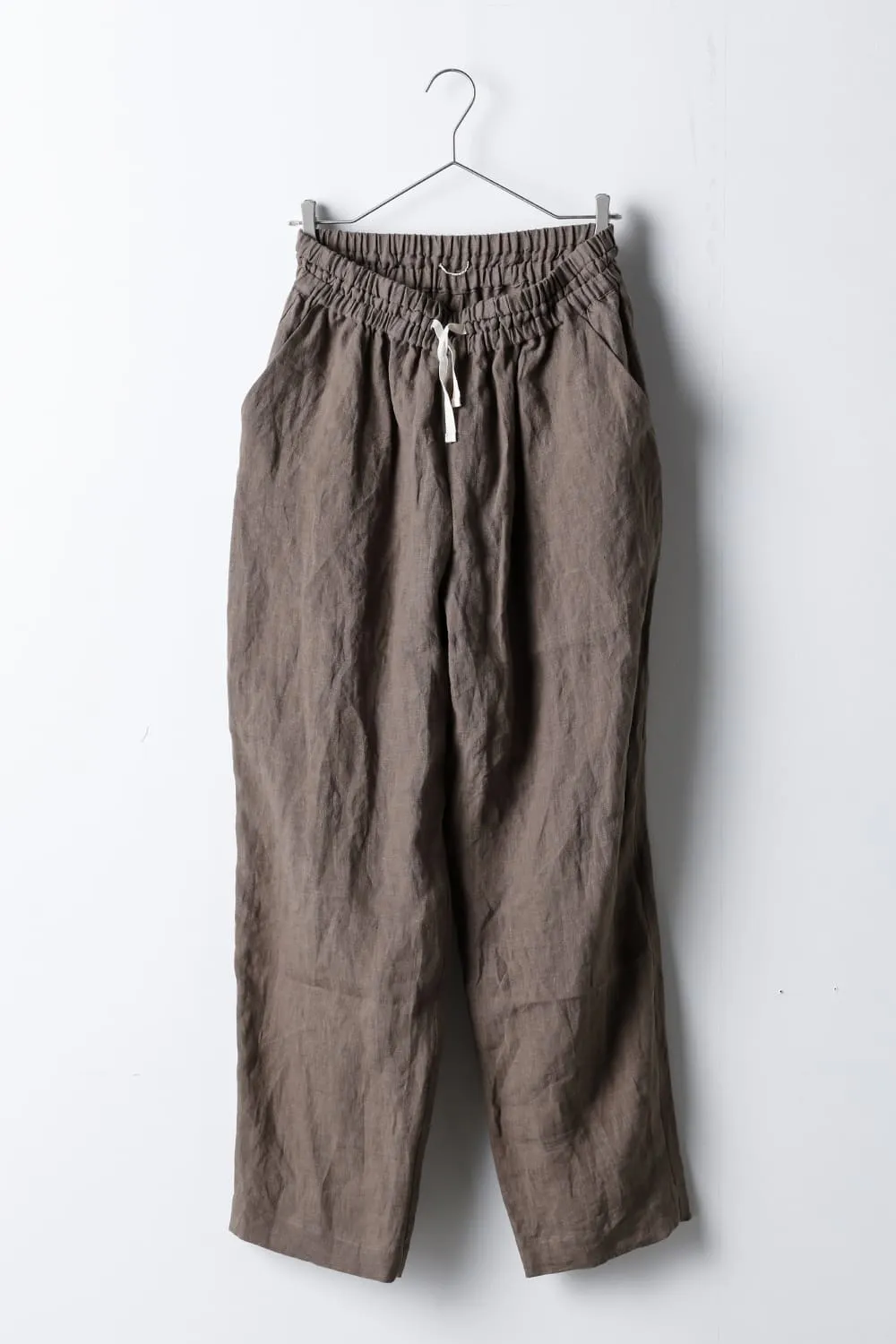 French Linen Easy Pants Khaki