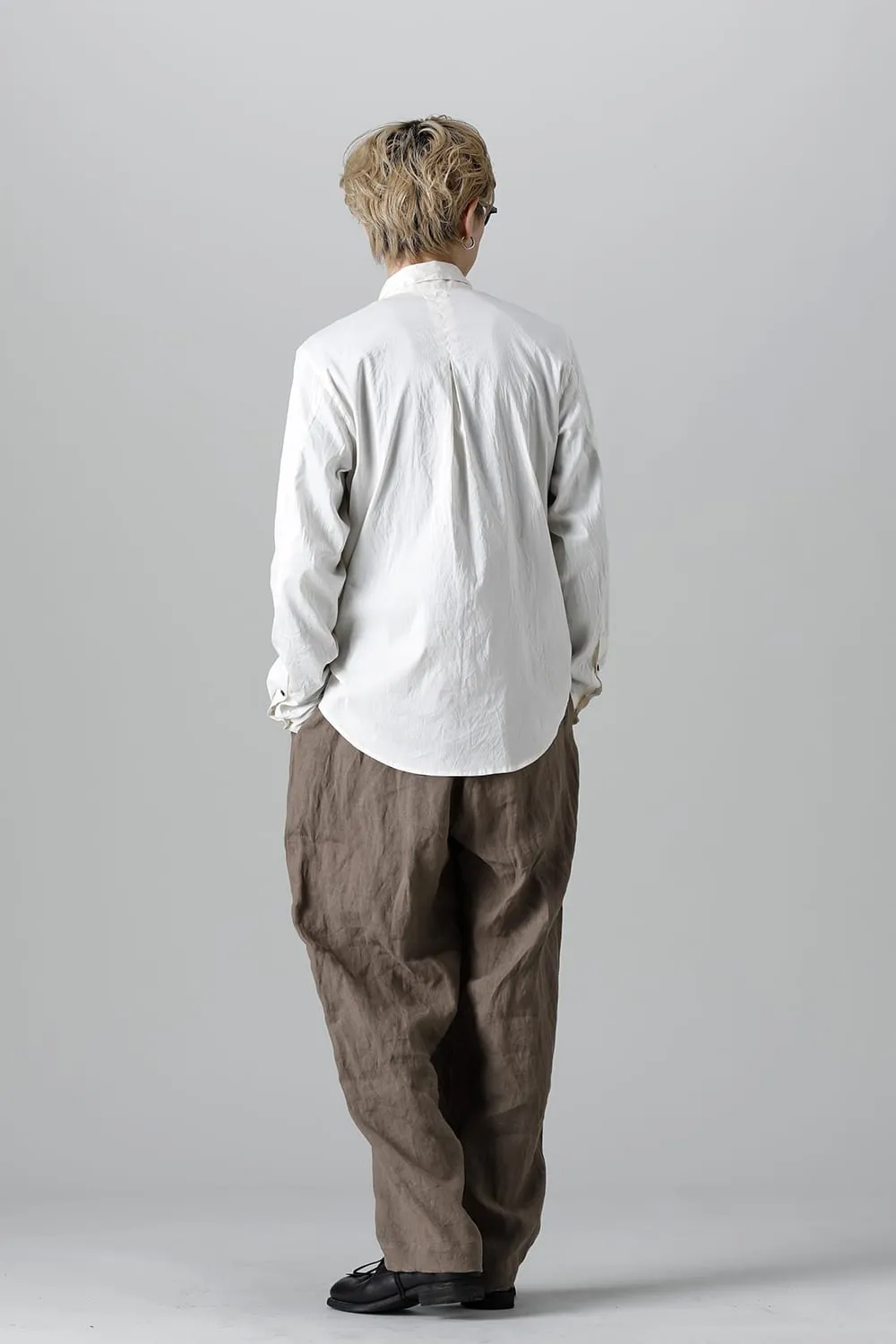 French Linen Easy Pants Khaki