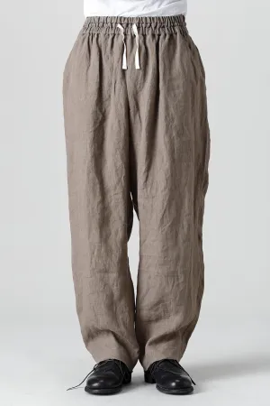 French Linen Easy Pants Khaki