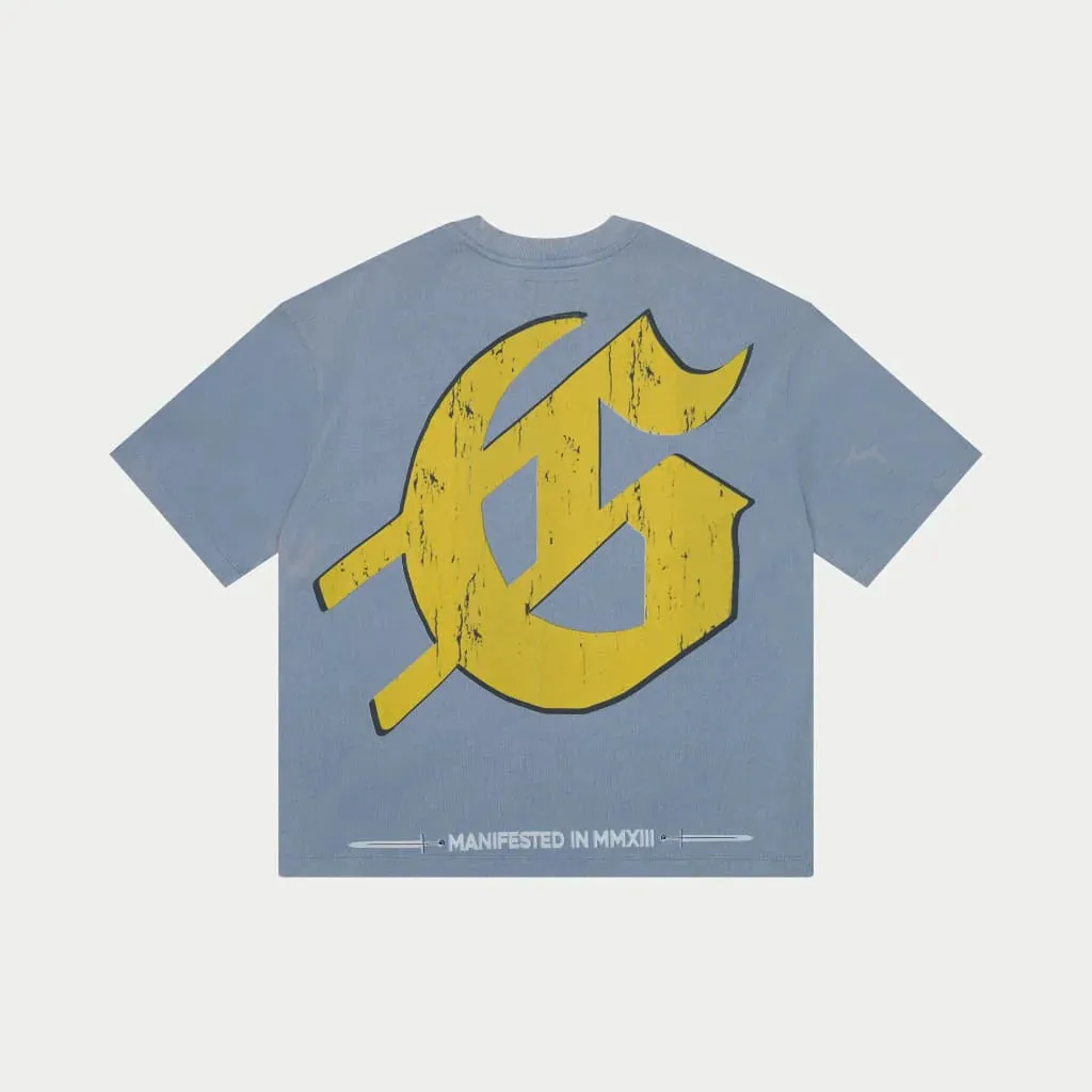 Godspeed - Chrome Liberty T-Shirt (Sky blue)