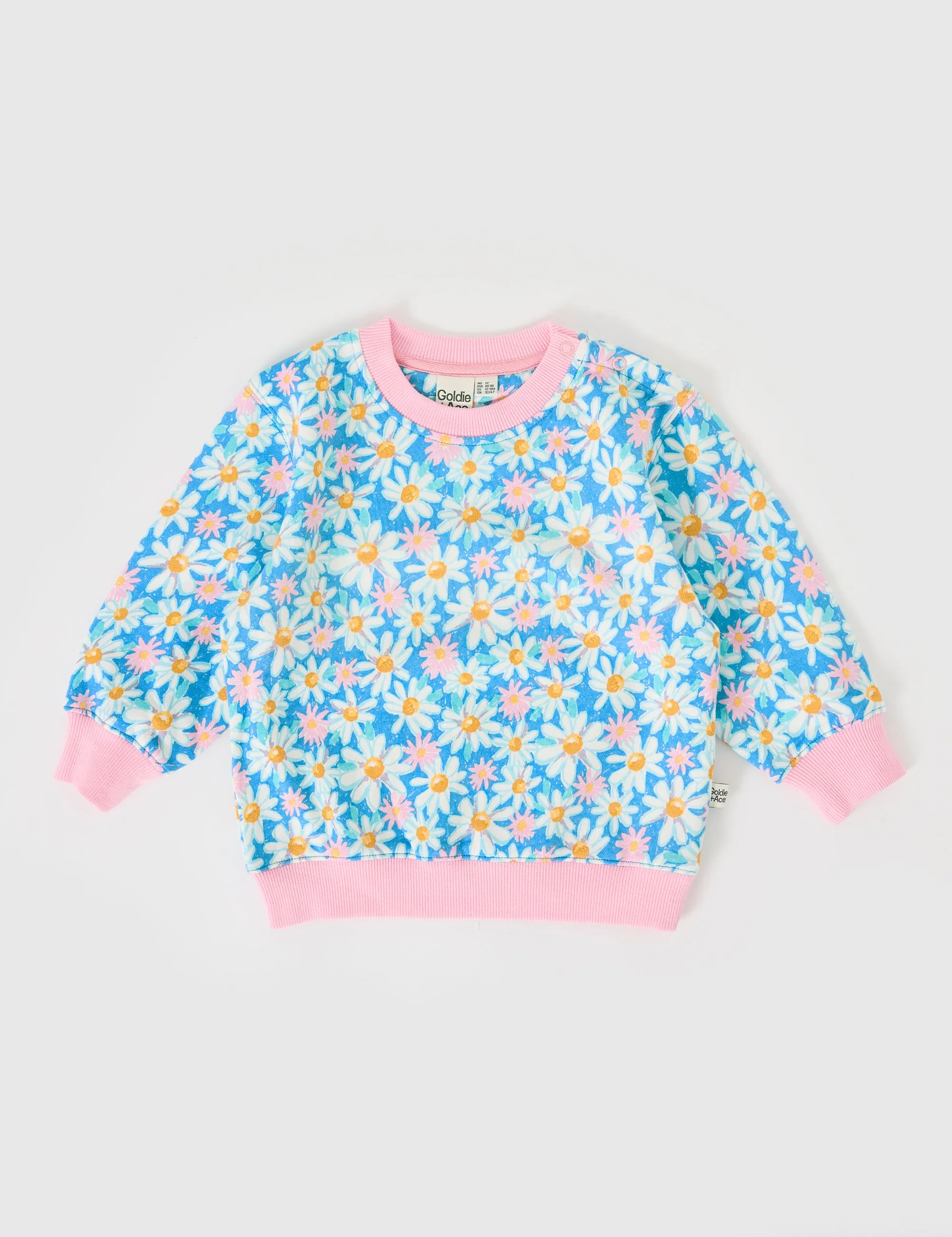 Goldie   Ace Seaside Daisy Relaxed Terry Sweater