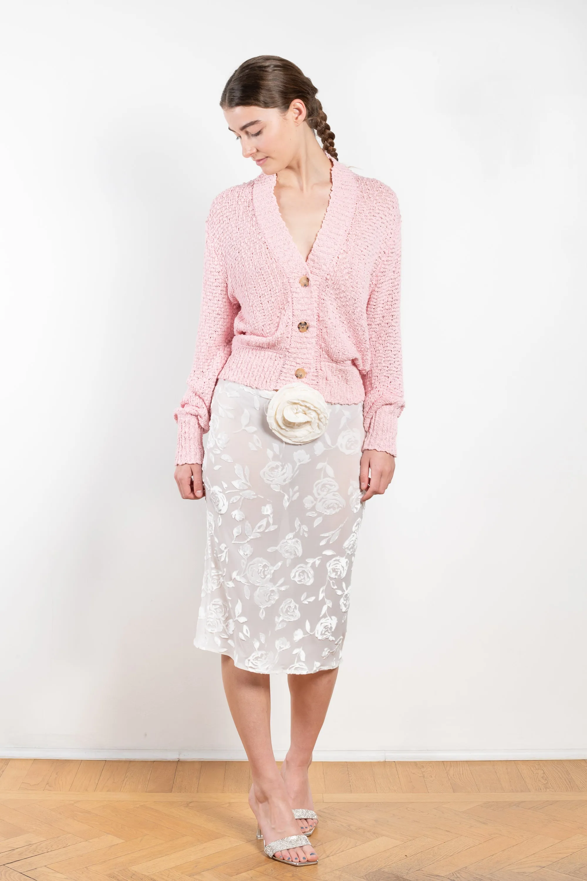 Grain Knit Cardigan 02