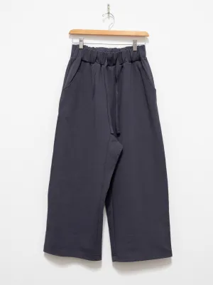 Heavy Jersey Easy Pants - Charcoal