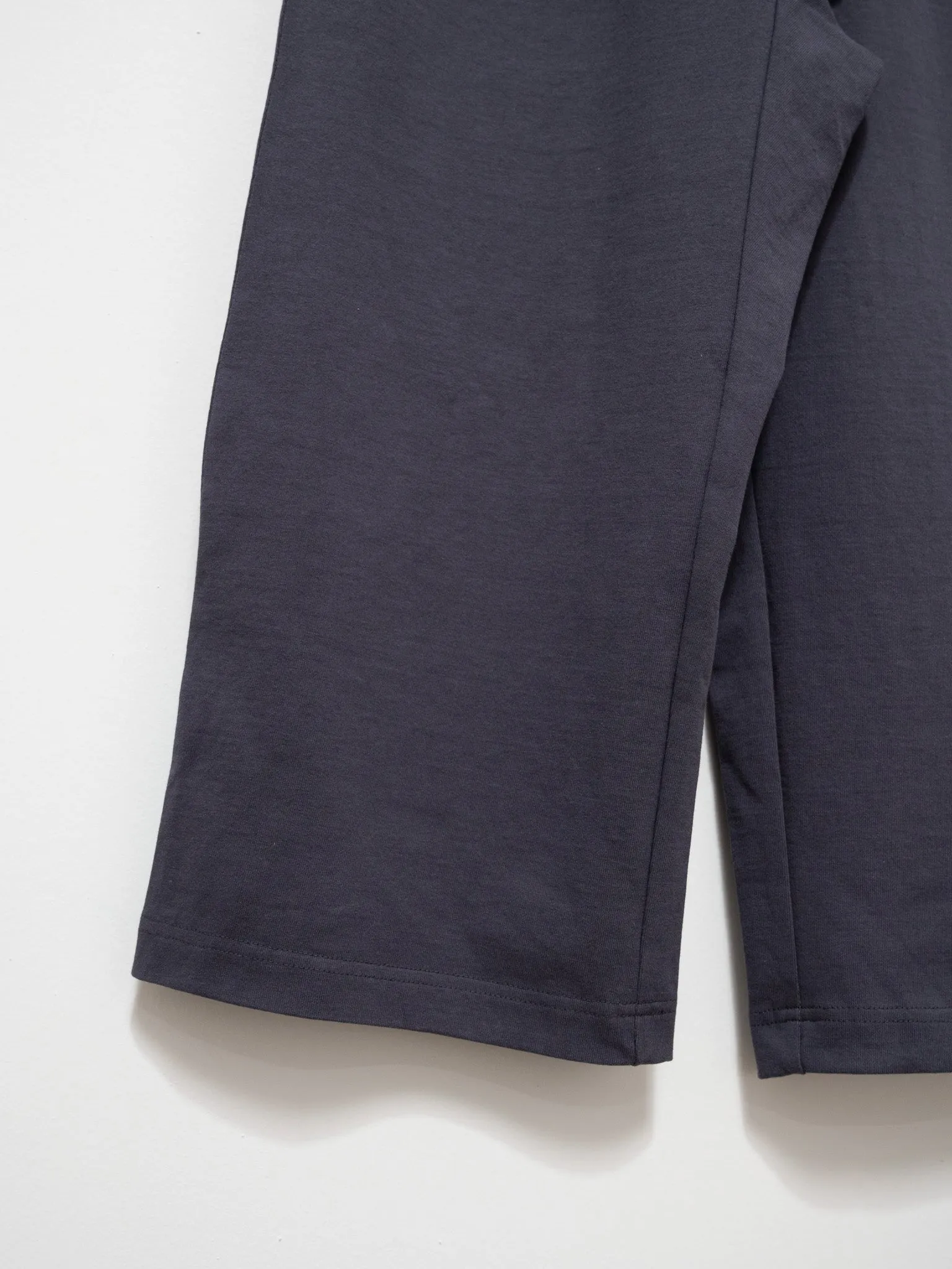 Heavy Jersey Easy Pants - Charcoal