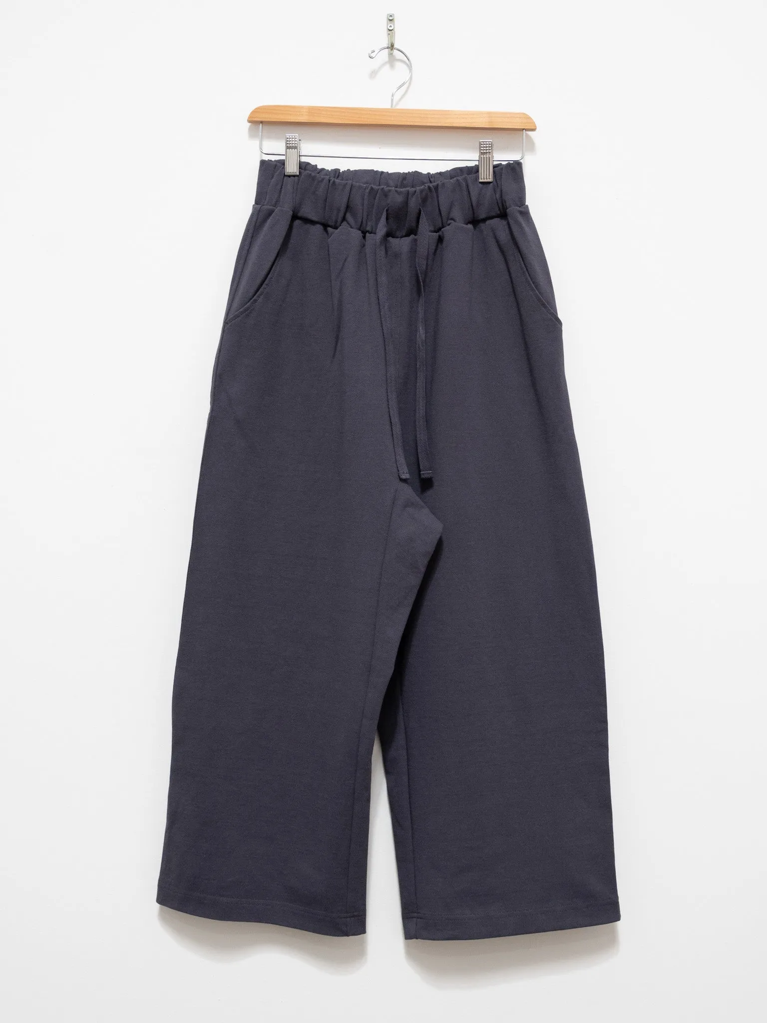 Heavy Jersey Easy Pants - Charcoal