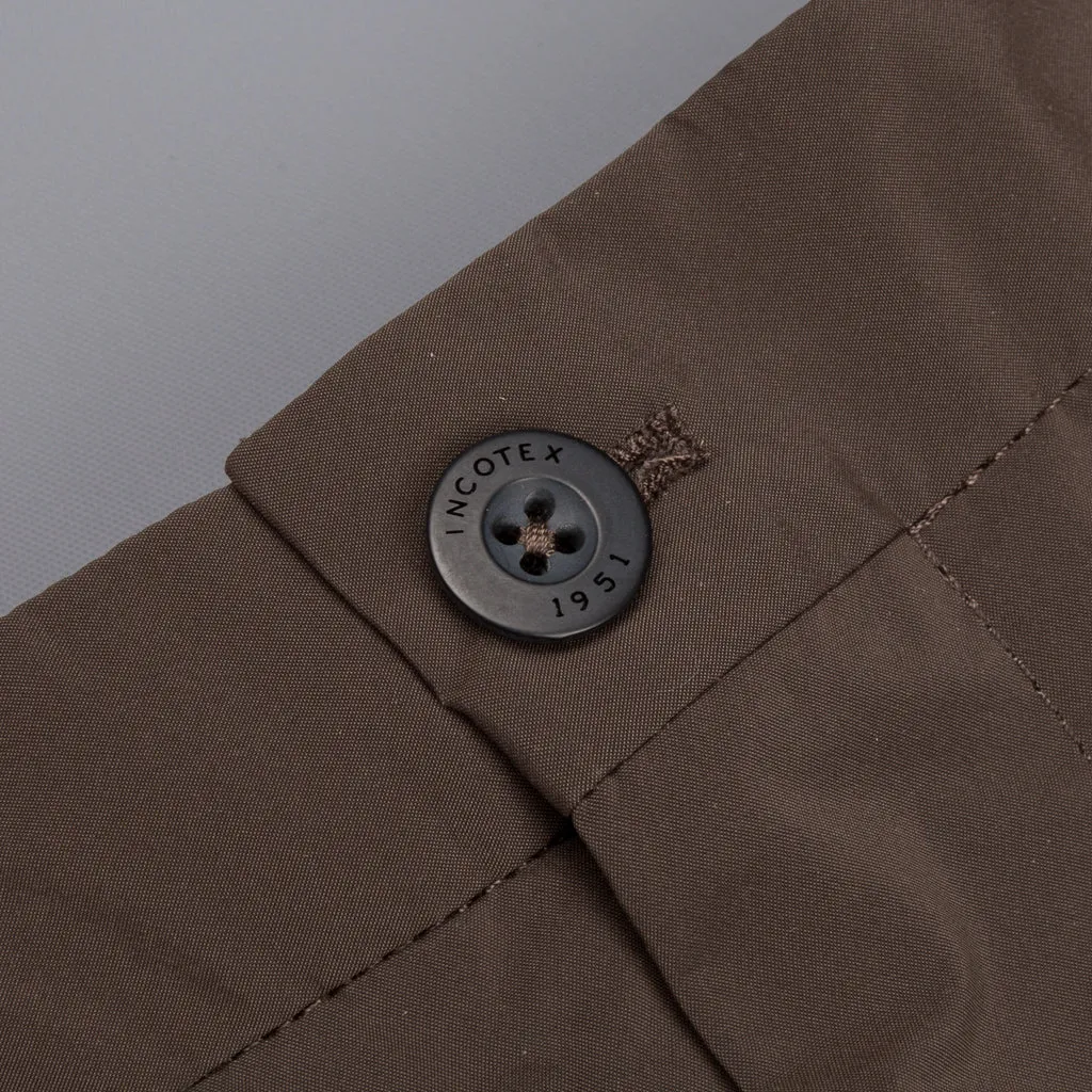 Incotex Packable Easy Pants Verde Marcio Medio