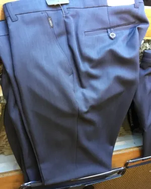 J. Grill Stretch Modern Tailored Trim Fit Navy Jack Pants LOT #339-R (4214)