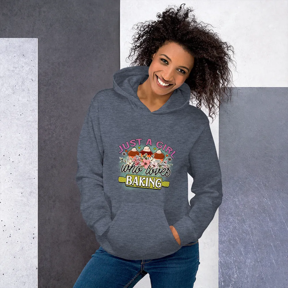 Just a Girl Unisex Hoodie