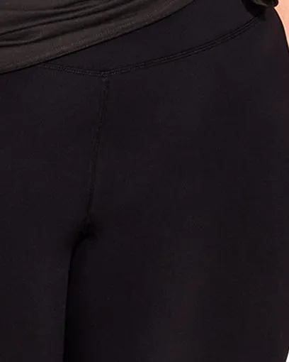 Kendall Colorblock Legging | Black/ Sapphire