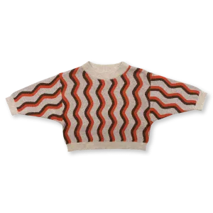 Knitted Pull Over - Wave