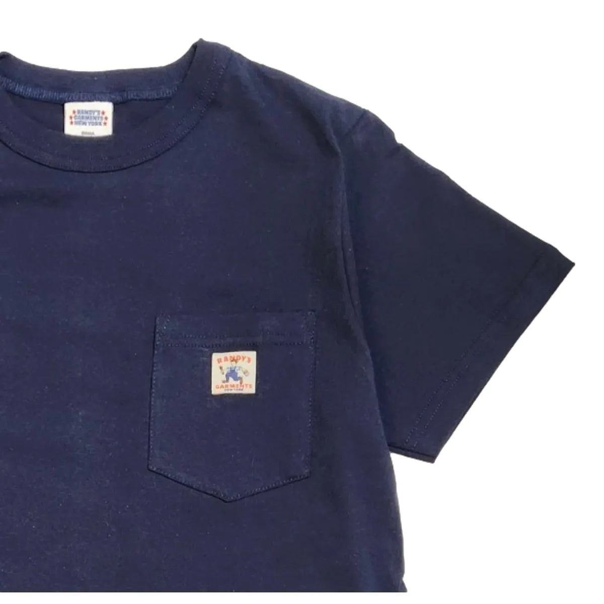 Logo Pocket Tee Navy