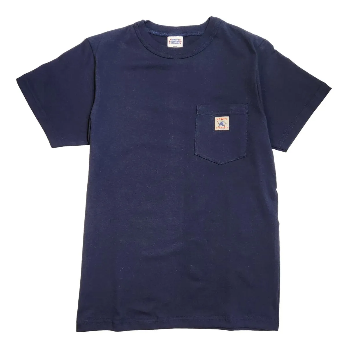 Logo Pocket Tee Navy