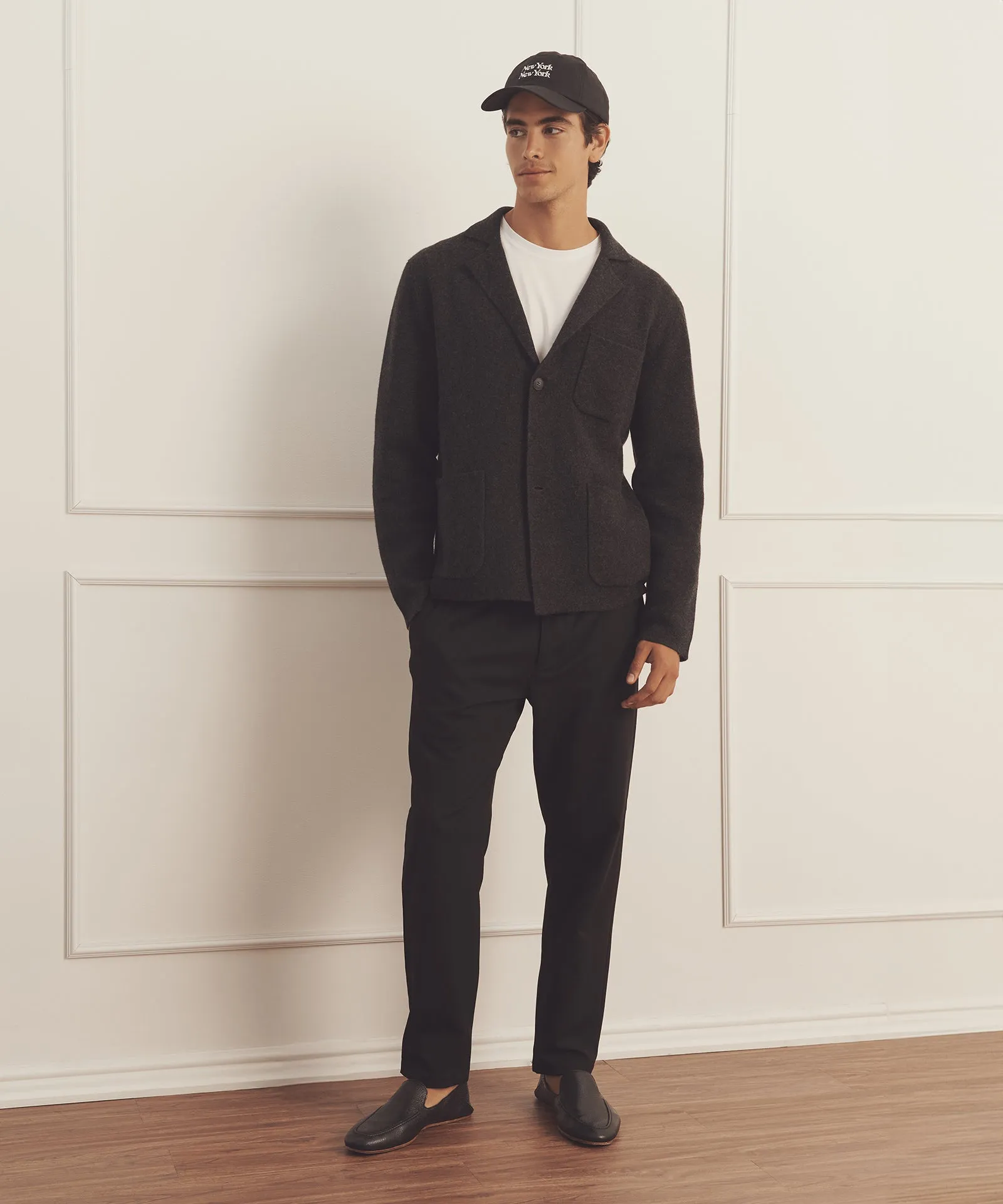 Luxe Cashmere Double Knit Blazer