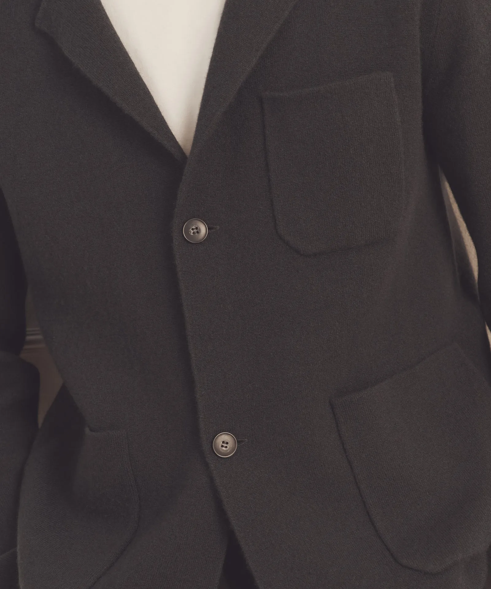 Luxe Cashmere Double Knit Blazer