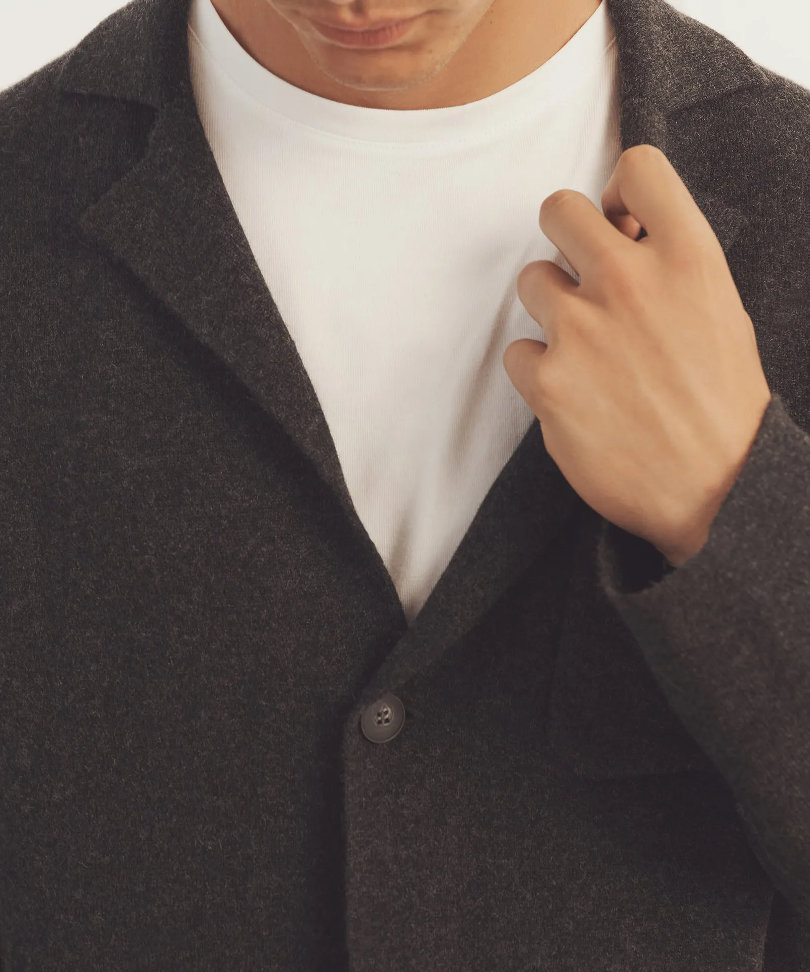 Luxe Cashmere Double Knit Blazer