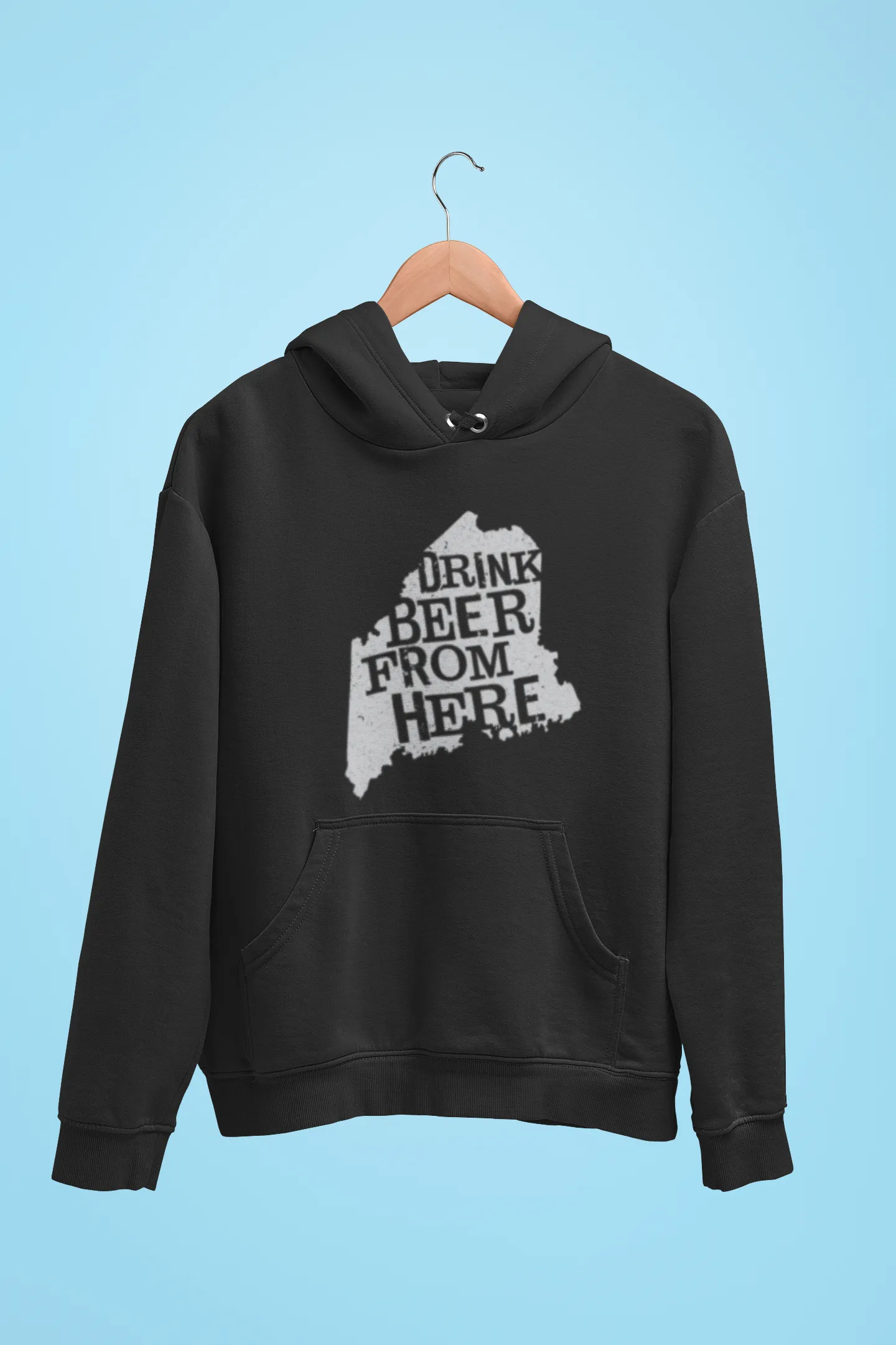 Maine Drink Beer From Here® - Craft Beer Hoodie