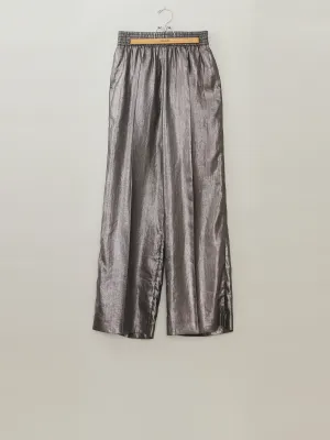 MASU METALLIC EASY PANTS