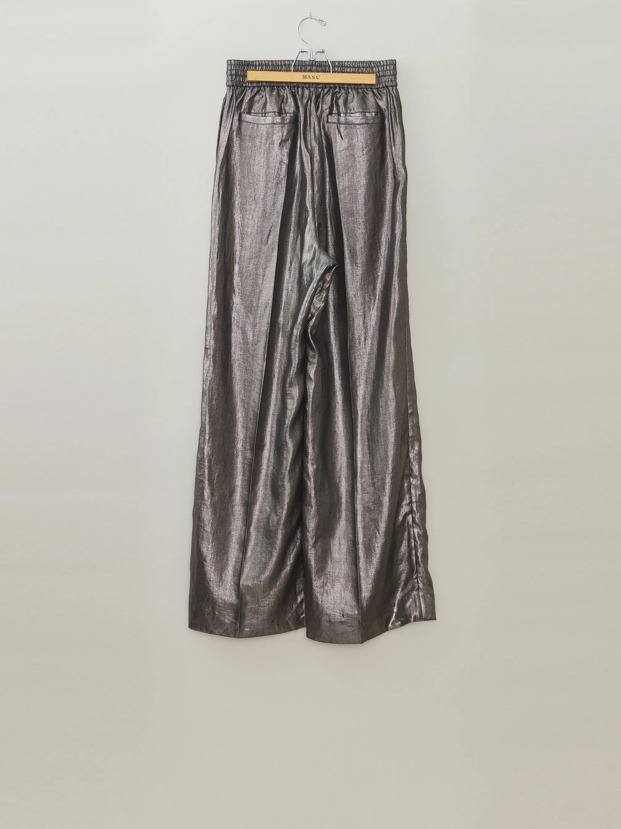 MASU METALLIC EASY PANTS