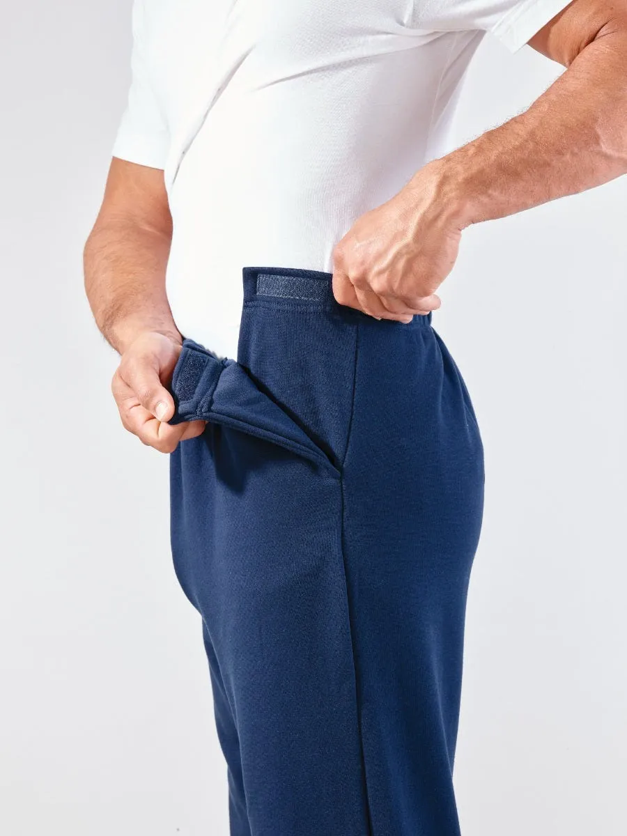 Men's Easy Touch Side Closure Fleece Pant