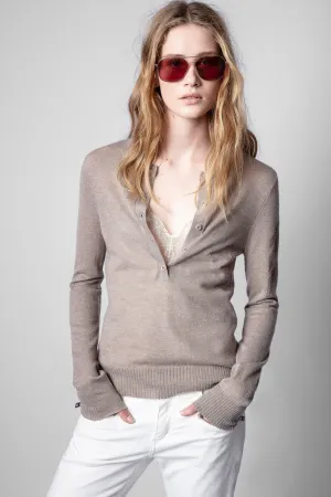 Monday Arrow Sweater Cappuccino