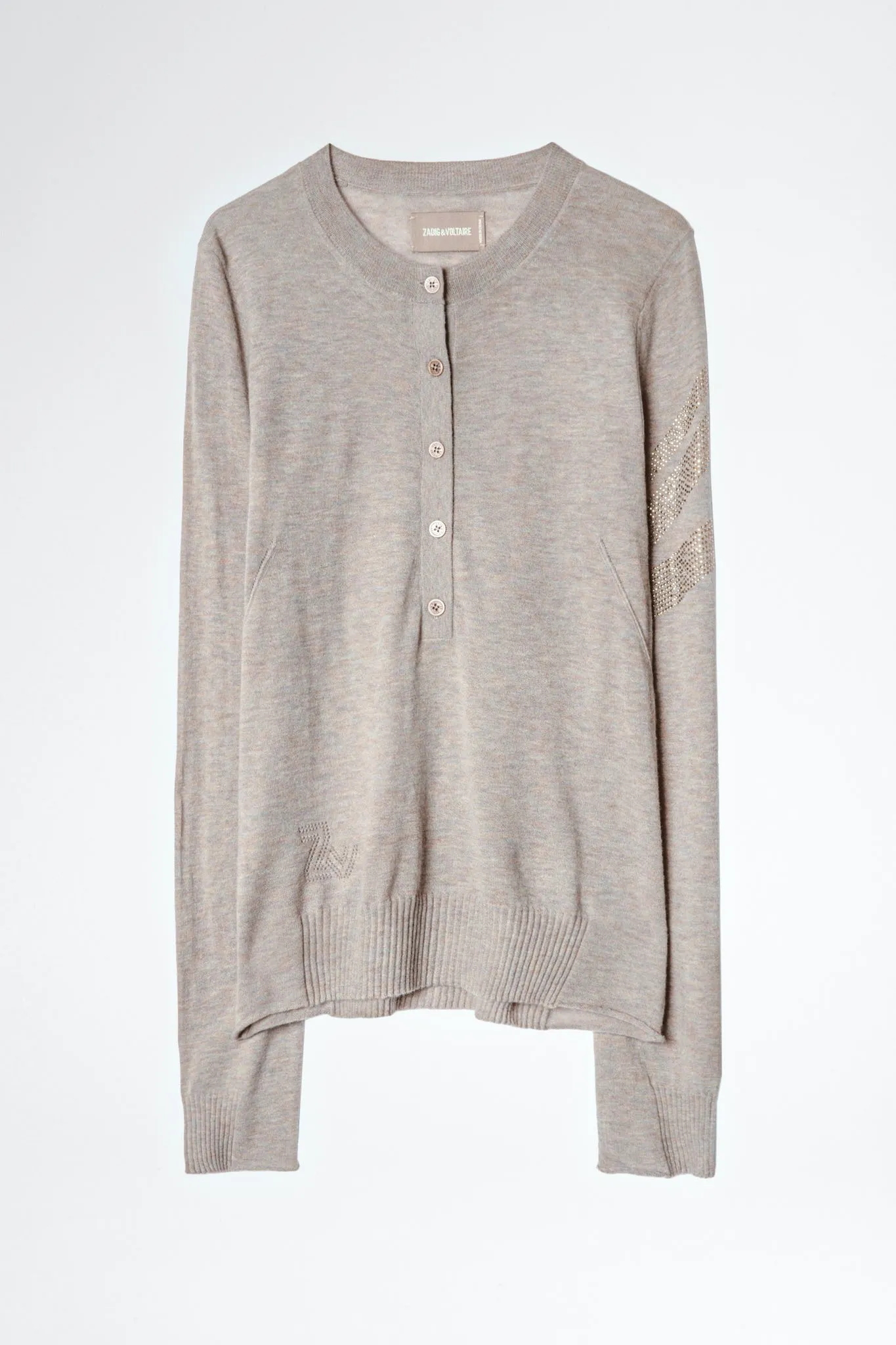 Monday Arrow Sweater Cappuccino